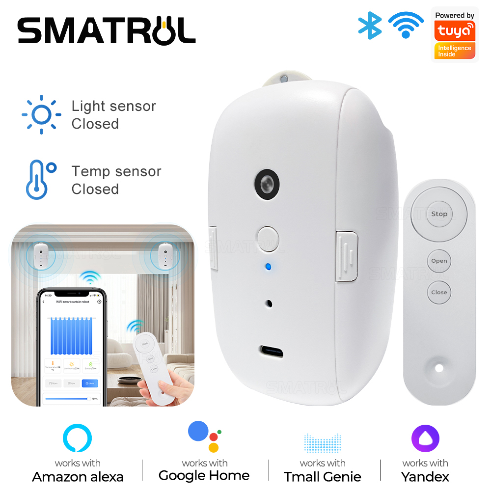 Curtain Motor - Tuya Smart Curtain Motor Bt Interruttore
