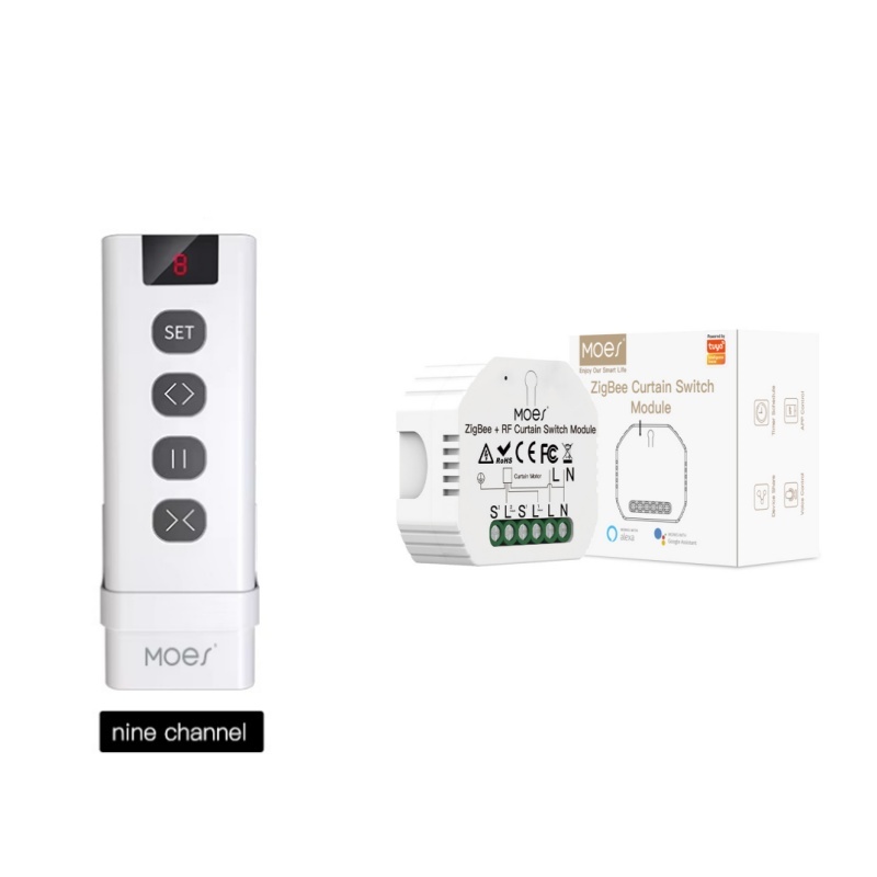 Curtain Motor - Modulo Interruttore per Tende MOES ZigBee