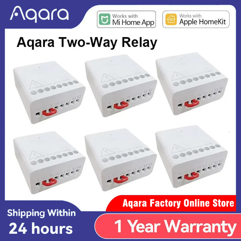 Smart Home Os - Modulo di Controllo Bidirezionale Originale Aqara,