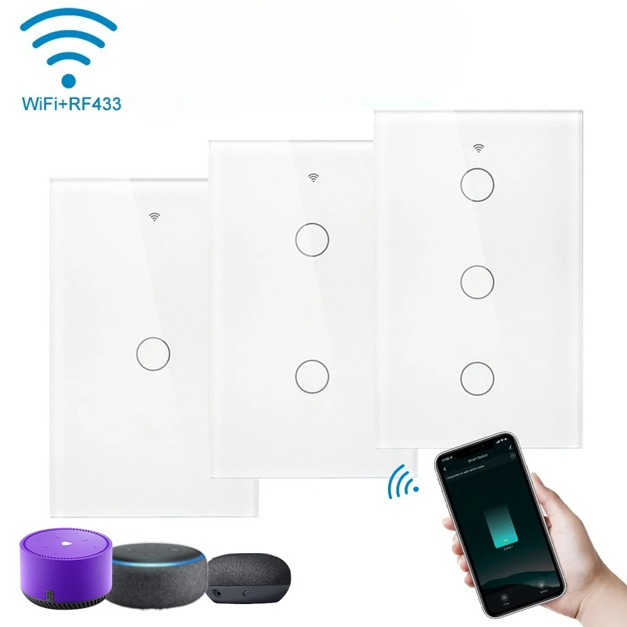Homesmart Online - Interruttore Intelligente da Parete WiFi Tuya
