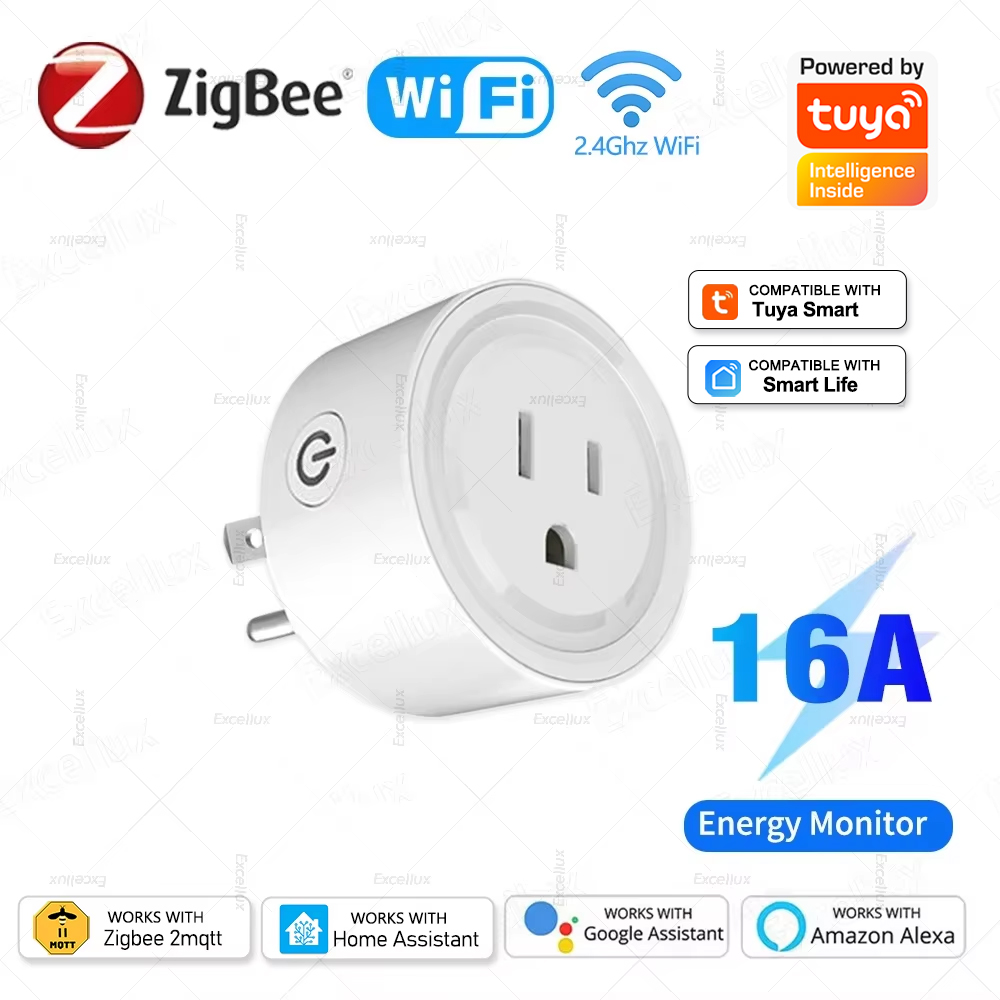 Smart Home Or Smart Home - Tuya WiFi o Zigbee presa intelligente