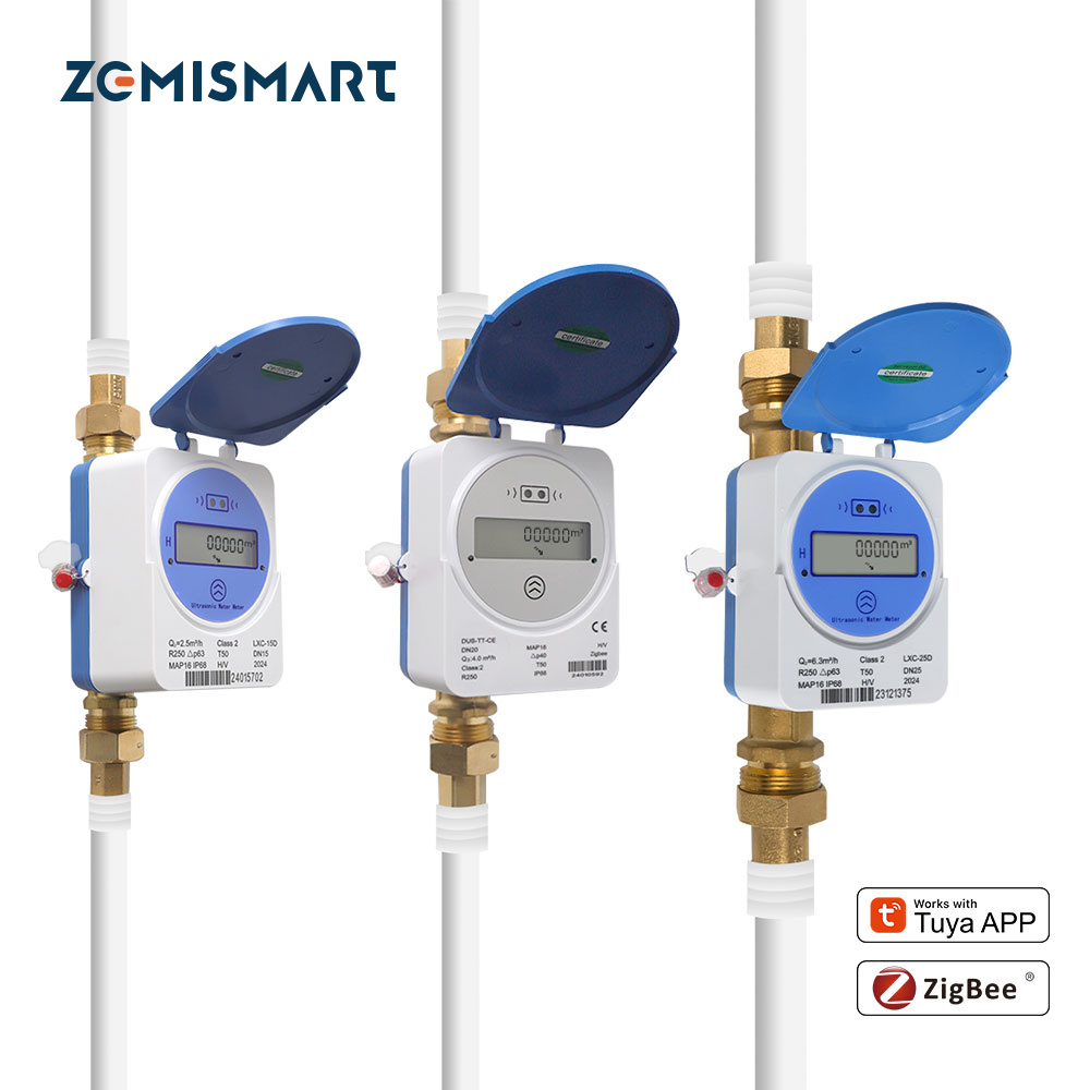 Smart Home Energy - Contatore d'Acqua Intelligente a Ultrasuoni Zemismart