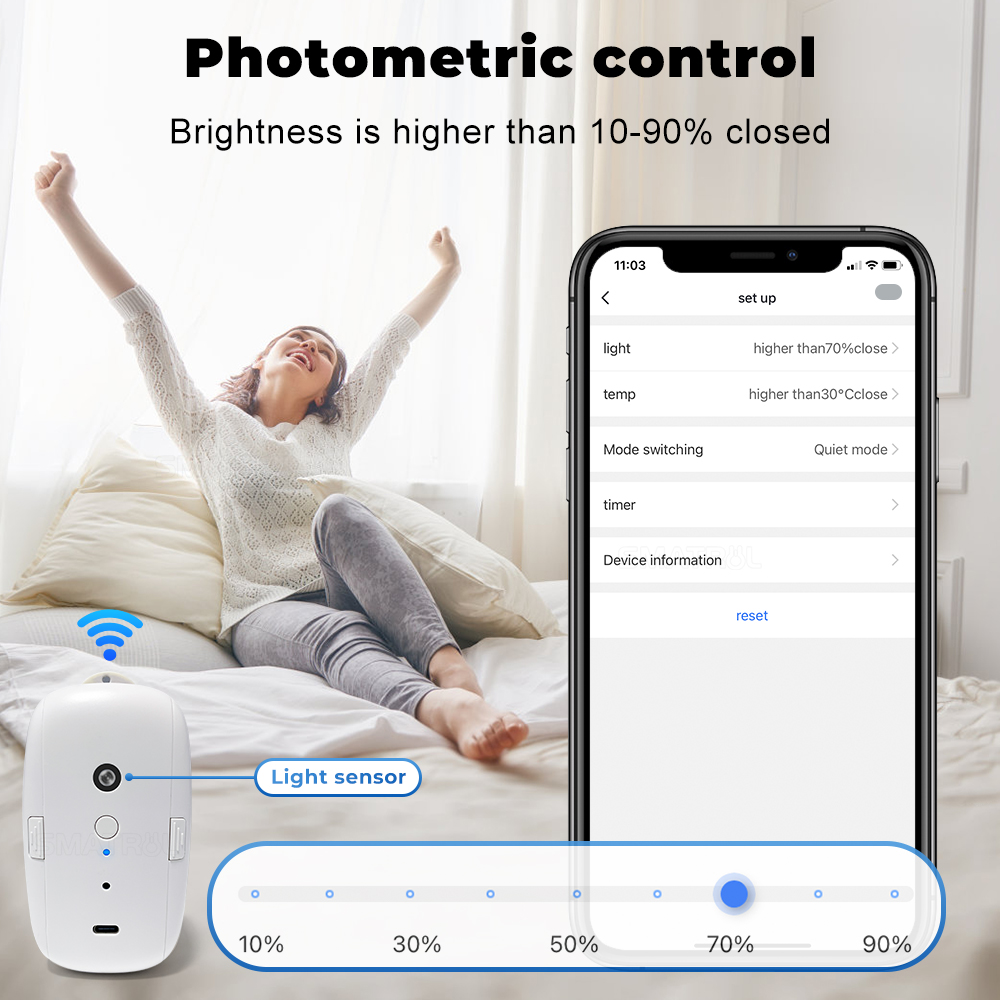 Tuya Smart Curtain Motor Bt In - Curtain Motor recensione e prezzo