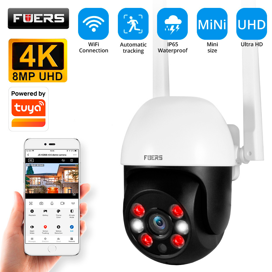Telecamera IP Fuers 8MP 4K per - Smart Home Imou recensione e prezzo