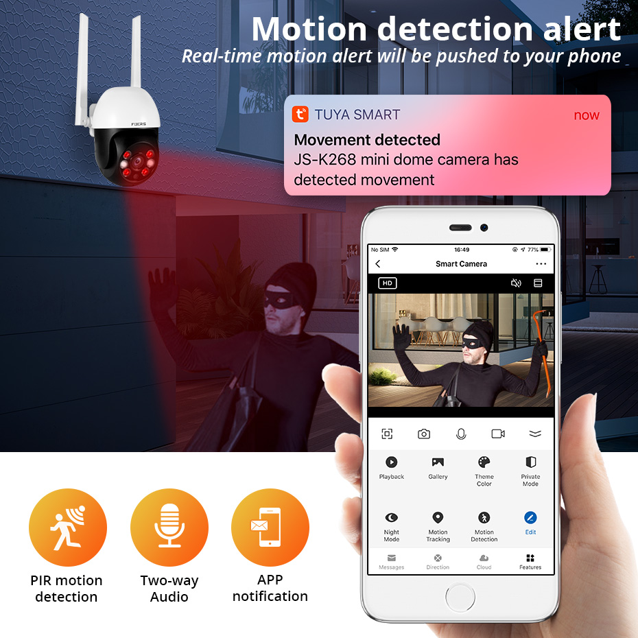 Telecamera IP Fuers 8MP 4K per - Smart Home Imou recensione e prezzo