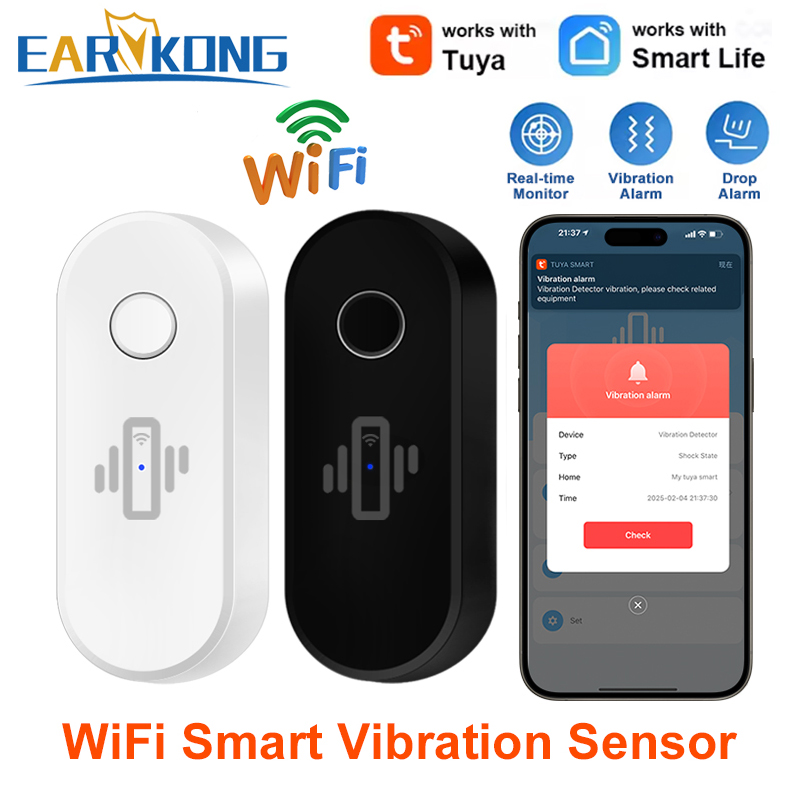 Tuya WiFi Rilevatore di vibraz - Door Window Sensor recensione e prezzo