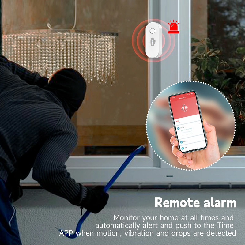 Tuya WiFi Rilevatore di vibraz - Door Window Sensor recensione e prezzo
