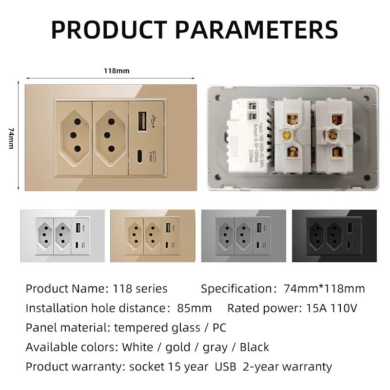 Presa a Muro Standard Brasilia - Smart Home Or Smart Home recensione e prezzo