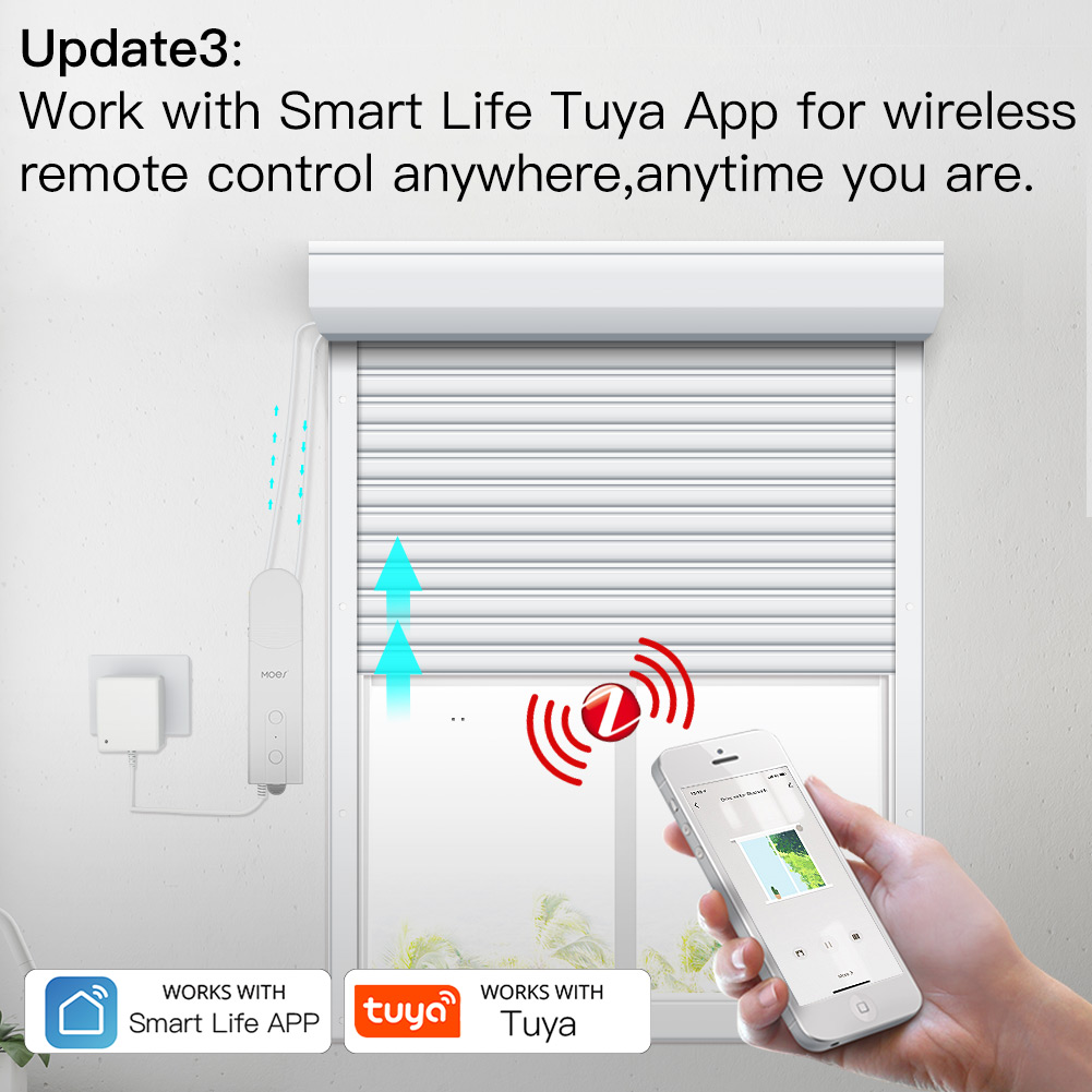 MOES Motore per Tende a Rullo  - Smart Home Registration recensione e prezzo