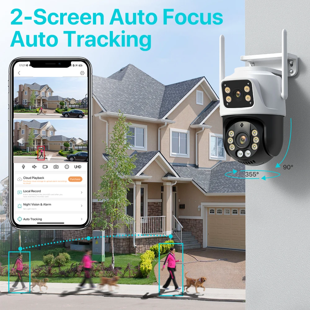 Telecamera Wifi 360o a doppia  - Smart Home Imou recensione e prezzo
