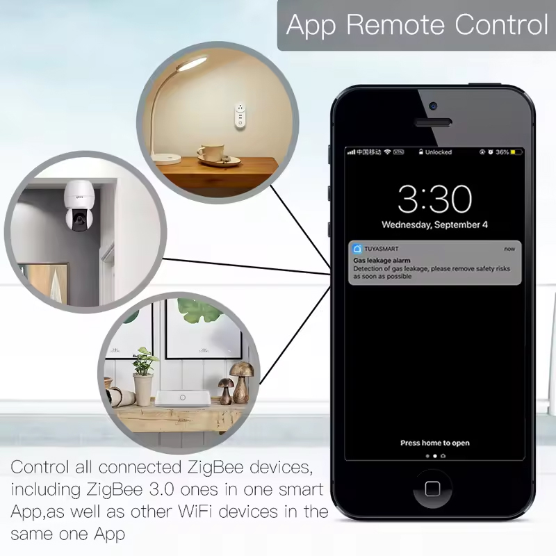 Moes Tuya ZigBee 3.0 Smart Gat - Smart Home Registration recensione e prezzo