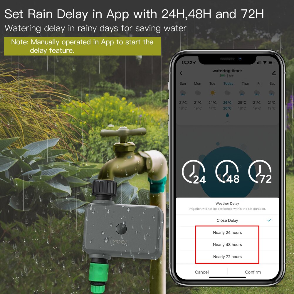 Moes Smart Tuya Bluetooth Time - Smart Home Outdoor recensione e prezzo