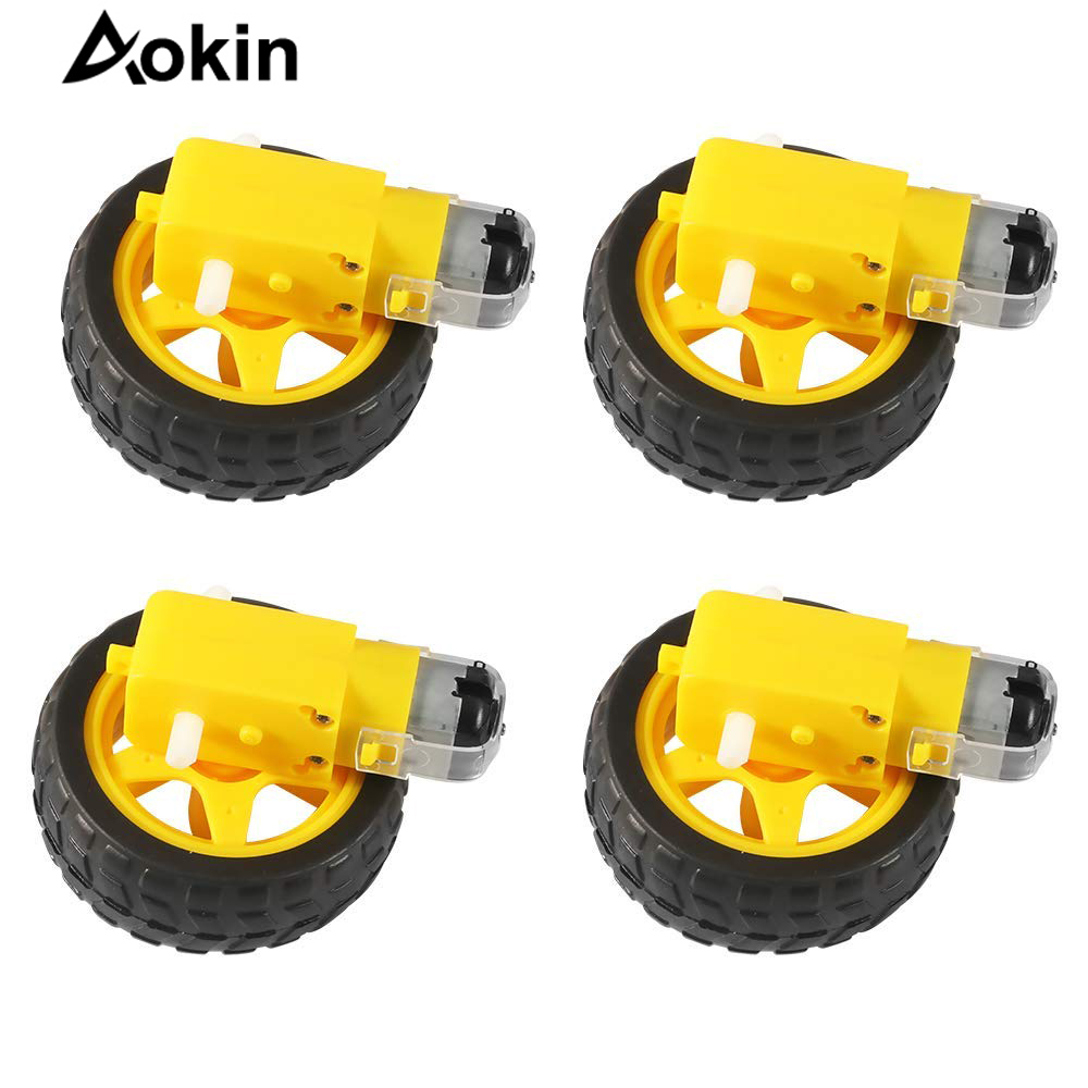 4Pcs DC motore elettrico + pla - Smart Home Yellow recensione e prezzo