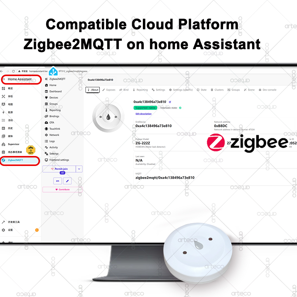 Tuya Smart Zigbee Sensore Acqu - Smart Home Zentrale recensione e prezzo