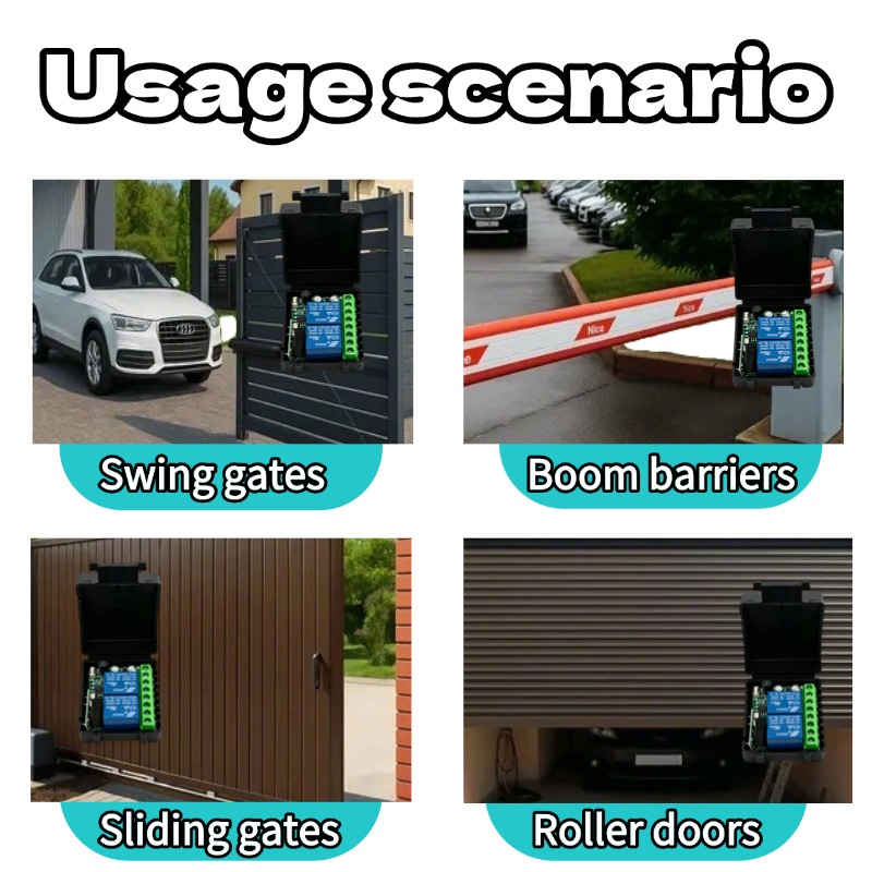 Interruttore a Relè con Teleco - Curtain Motor recensione e prezzo