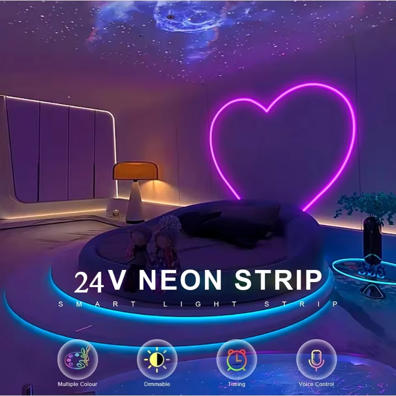 Tuya Smart Life WiFi LED Neon  - Smart Home Yellow recensione e prezzo
