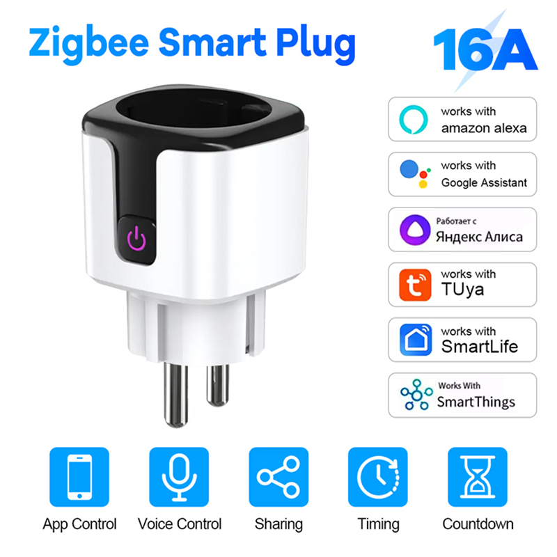 Zigbee Smart Plug 16A 20A Spin - Smart Home Registration recensione e prezzo