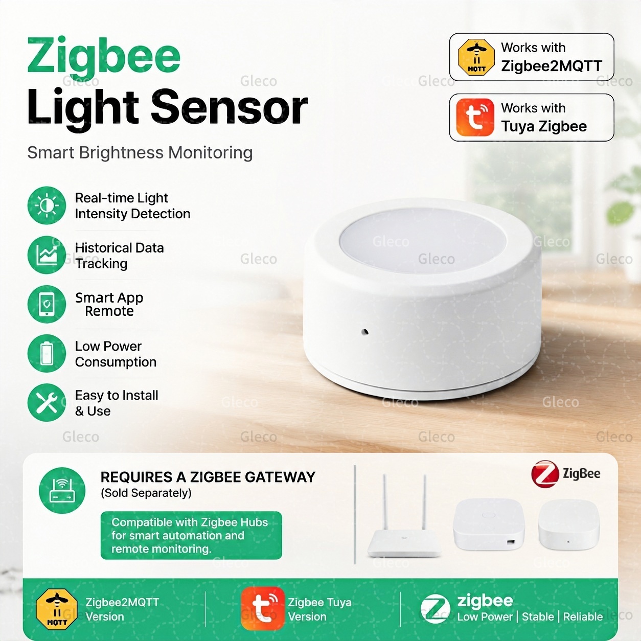 Sensore di Luminosità ZigBee,  - Smart Home Hub recensione e prezzo