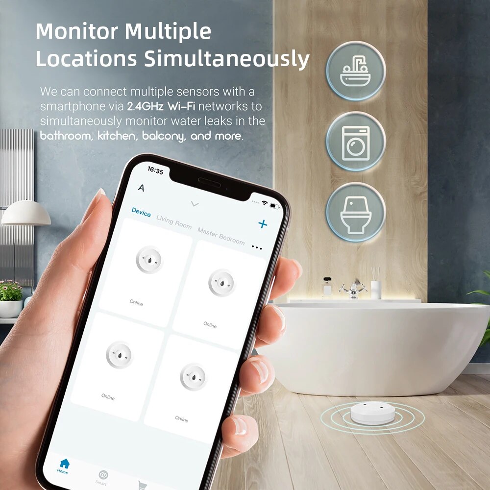 Rilevatore di perdite d'acqua  - Smart Home Zentrale recensione e prezzo