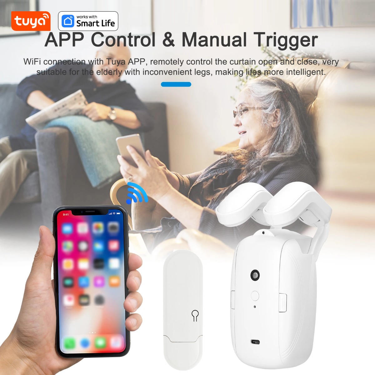 1/2 Pezzi Robot Tenda Intellig - Smart Home Registration recensione e prezzo