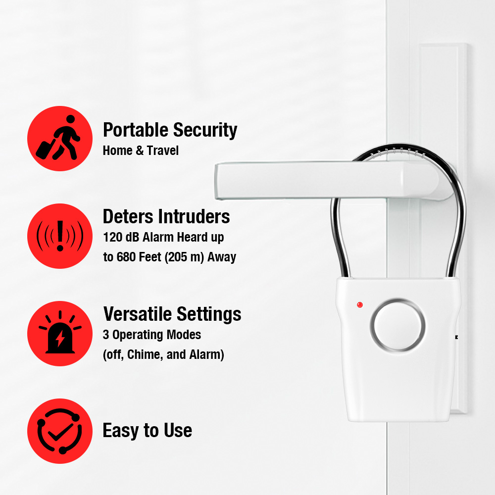 Allarme maniglia porta 120 dB  - Door Window Sensor recensione e prezzo