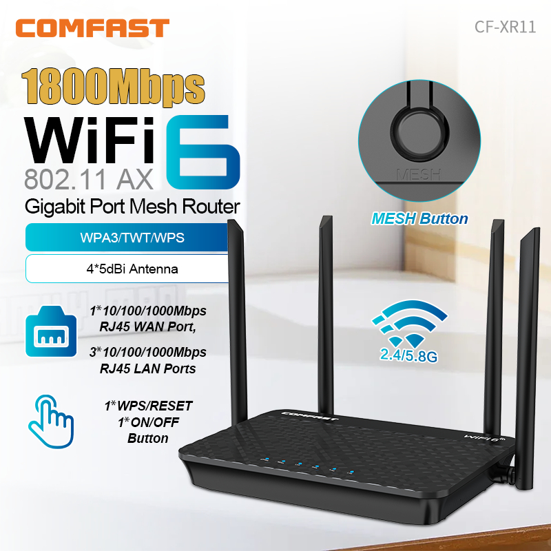 Comfast WIFI6 Router Wifi 1800 - Smart Home Router recensione e prezzo