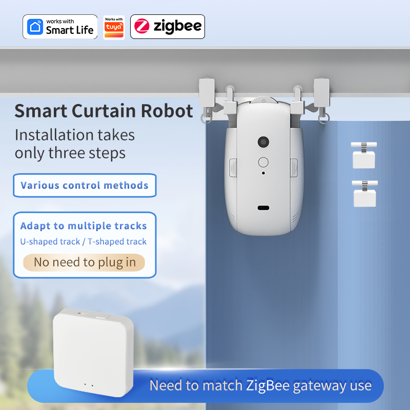 Zigbee Smart Curtain Driver Ro - Curtain Motor recensione e prezzo