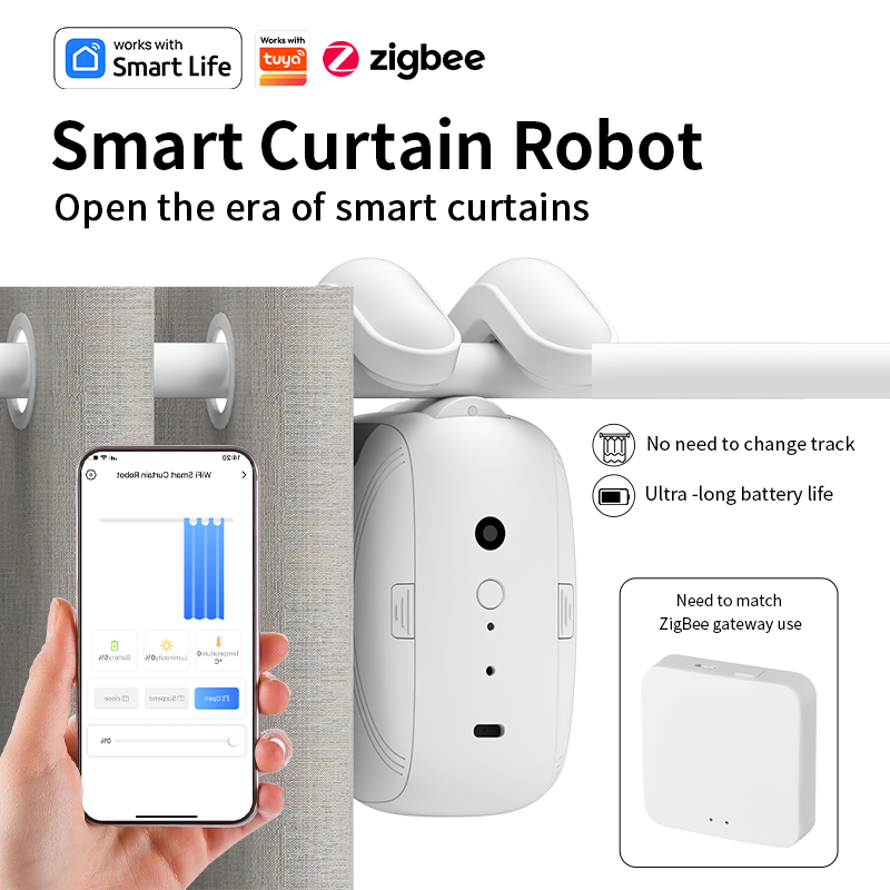 Zigbee Smart Curtain Driver Ro - Curtain Motor recensione e prezzo