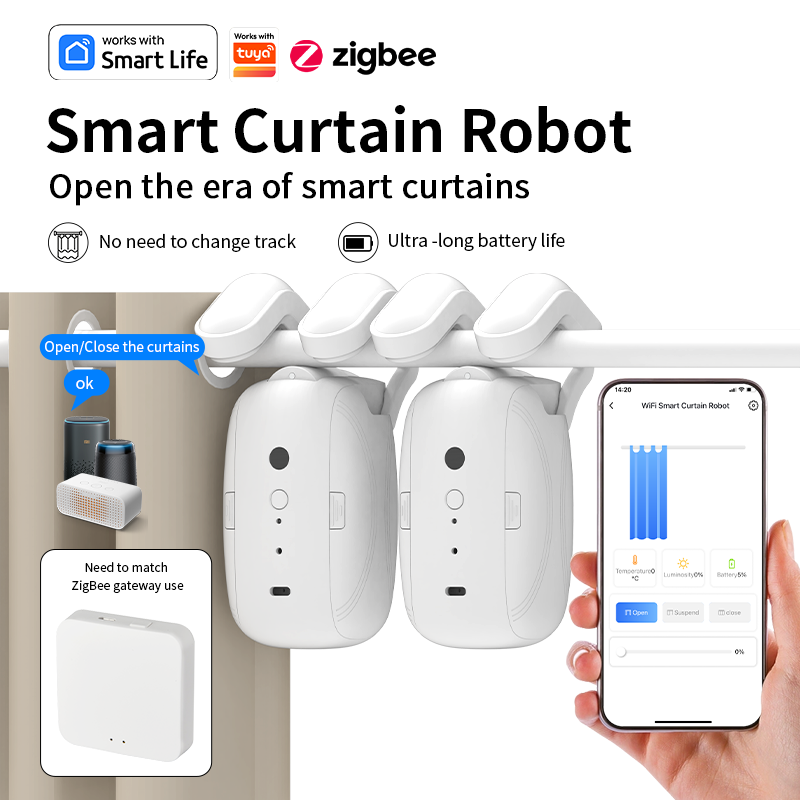 Zigbee Smart Curtain Driver Ro - Curtain Motor recensione e prezzo
