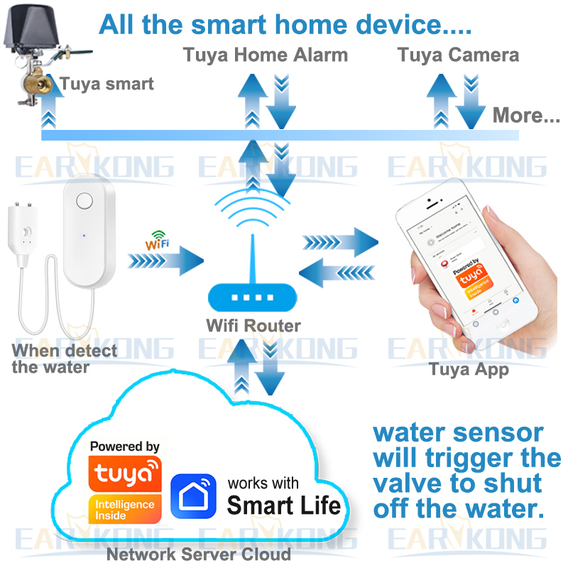 Tuya WiFi Sensore intelligente - Smart Home Green recensione e prezzo